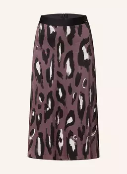 Атласная юбка cirio CINQUE, цвет DUNKELLILA/SCHWARZ/WEISS