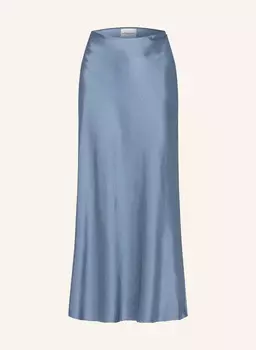 Атласная юбка Claudie Pierlot, синий
