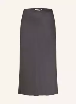 Атласная юбка fleur Juvia, темно-синий