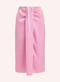 Атласная юбка fondue Essentiel Antwerp, розовый