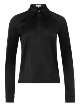 Атласная юбка-халат JW ANDERSON, черный