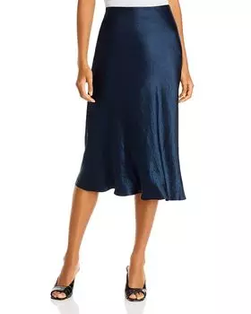 Атласная юбка-комбинация Vince