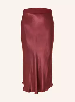Атласная юбка lilienfels, темно-красный