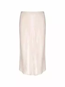 Атласная юбка миди Vince