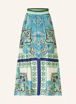 Атласная юбка Smith & Soul, темно-синий