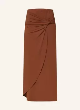 Атласная юбка snmila Somethingnew, красный