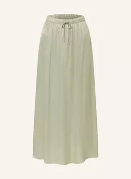 Атласная юбка унил American Vintage, зеленый