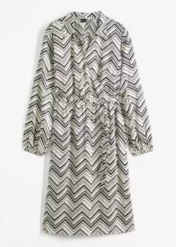 Атласное платье Bodyflirt, бежевый