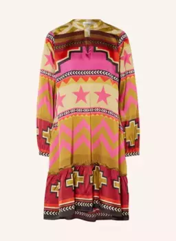 Атласное платье Grace, оранжевый