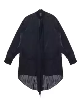 Атласное платье Jenna Ann Demeulemeester, черный