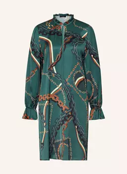 Атласное платье MARC CAIN, цвет 559 soft forest