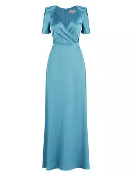 атласное платье марины THEIA