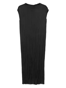 Атласное платье миди Antonelli, черный