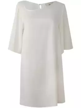 Атласное платье миди MISCI, белый