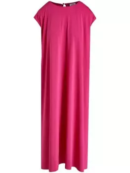 Атласное платье миди VETEMENTS, розовый