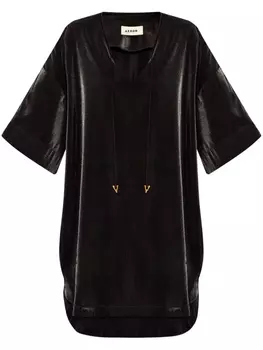 Атласное платье мини Destino AERON, черный