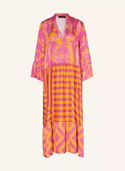 Атласное платье Miss Goodlife, розовый