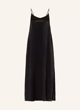 Атласное платье Mrs & Hugs, черный
