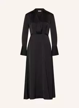 Атласное платье Mrs & Hugs, черный
