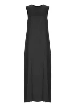 Атласное платье Nu, черный