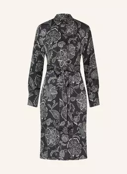 Атласное платье Robert Friedman, черный