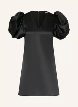 Атласное платье Rotate, черный