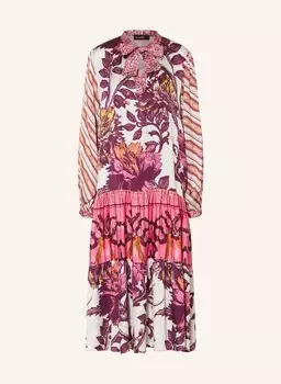 Атласное платье с бантом Miss Goodlife, розовый