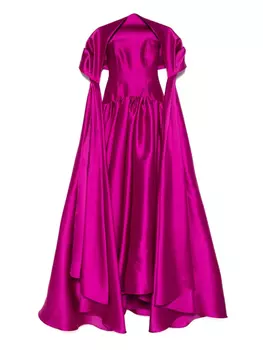 Атласное платье Solace London, розовый
