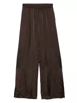 Атласные брюки ASPESI, коричневый