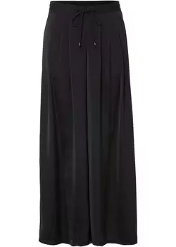 Атласные брюки Bodyflirt, черный