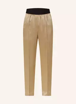 Атласные брюки Elea Reiss, золотой