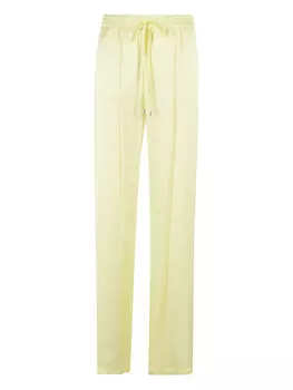 Атласные брюки ERMANNO FIRENZE, желтый