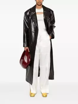 Атласные брюки Jil Sander, белый