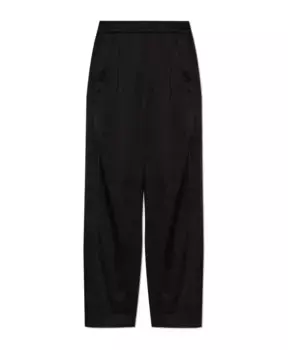 Атласные брюки Munthe, черный