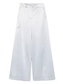 Атласные брюки Peserico, синий