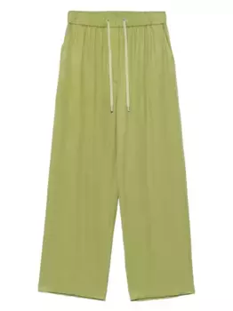 Атласные брюки Peserico, зеленый