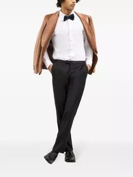 Атласные брюки-смокинг Boglioli, черный