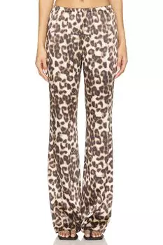 Атласные брюки viva Ser.O.Ya, цвет spotted bengal