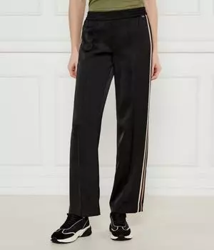 Атласные брюки вашингтон Flare fit Marc Cain, черный