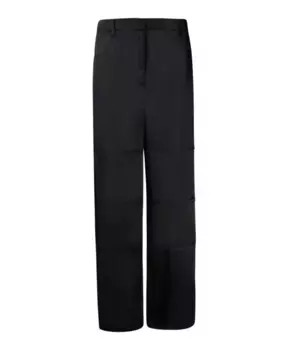 Атласные брюки женские Blanca Vita, черный