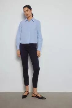 Атласные джинсы пуш-ап Pedro del Hierro, синий