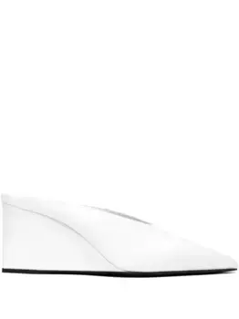 Атласные мюли Alaa, белый