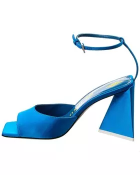 Атласные сандалии Attico Piper The Attico, синий
