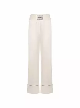 Атласные широкие брюки Off-White