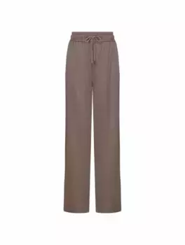 Атласные широкие брюки Panicale, серый