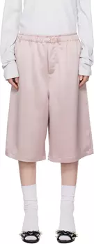 Атласные шорты ABRA, розовый