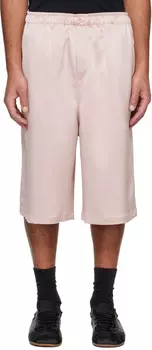 Атласные шорты ABRA, розовый