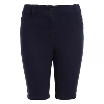 Атласные шорты-бермуды Nautica для девочек (большие размеры), цвет True Blue/Wthd/Brwn Stn