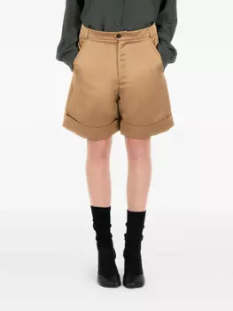 Атласные шорты Socit Anonyme Manu, нейтральный