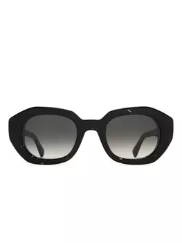 Атласные солнцезащитные очки Mykita, черный
